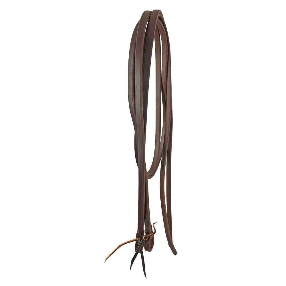 Pool's heavy end deep oil leather reins 1.6 cm x 2.20 m