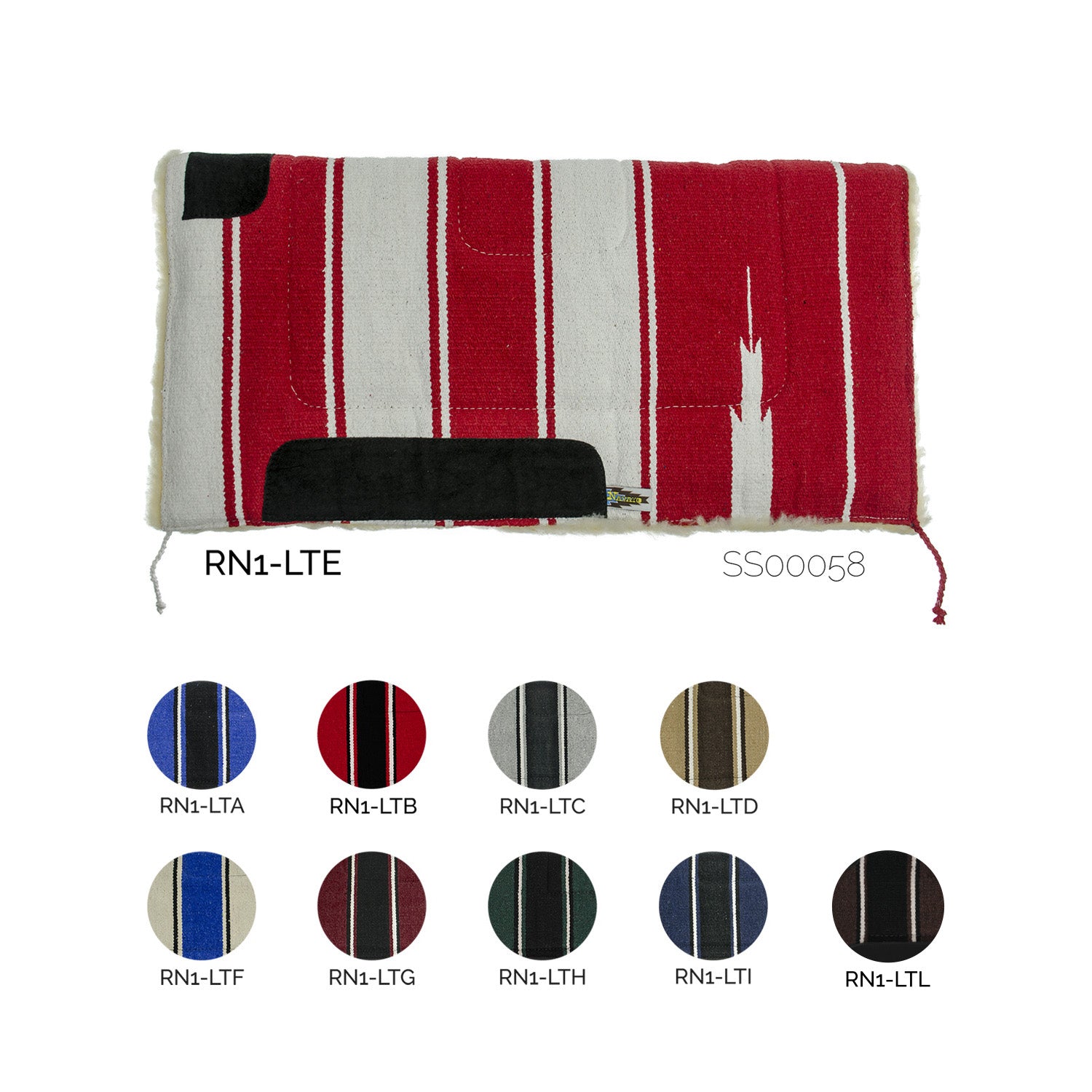 Lakota western navajo classic saddle pad