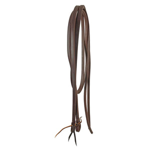 Pool's heavy end deep oil leather reins 1.9 cm x 2.20 m