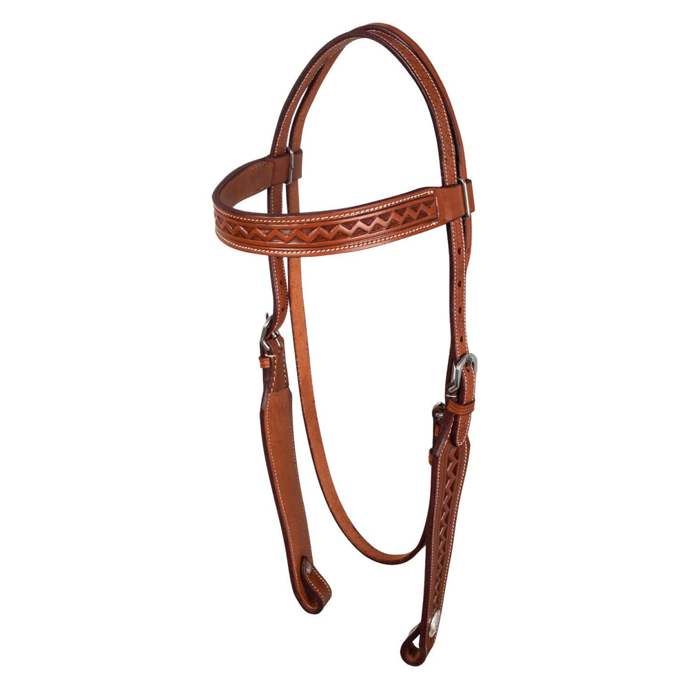 McBryan western headstall border stamp MBH01000