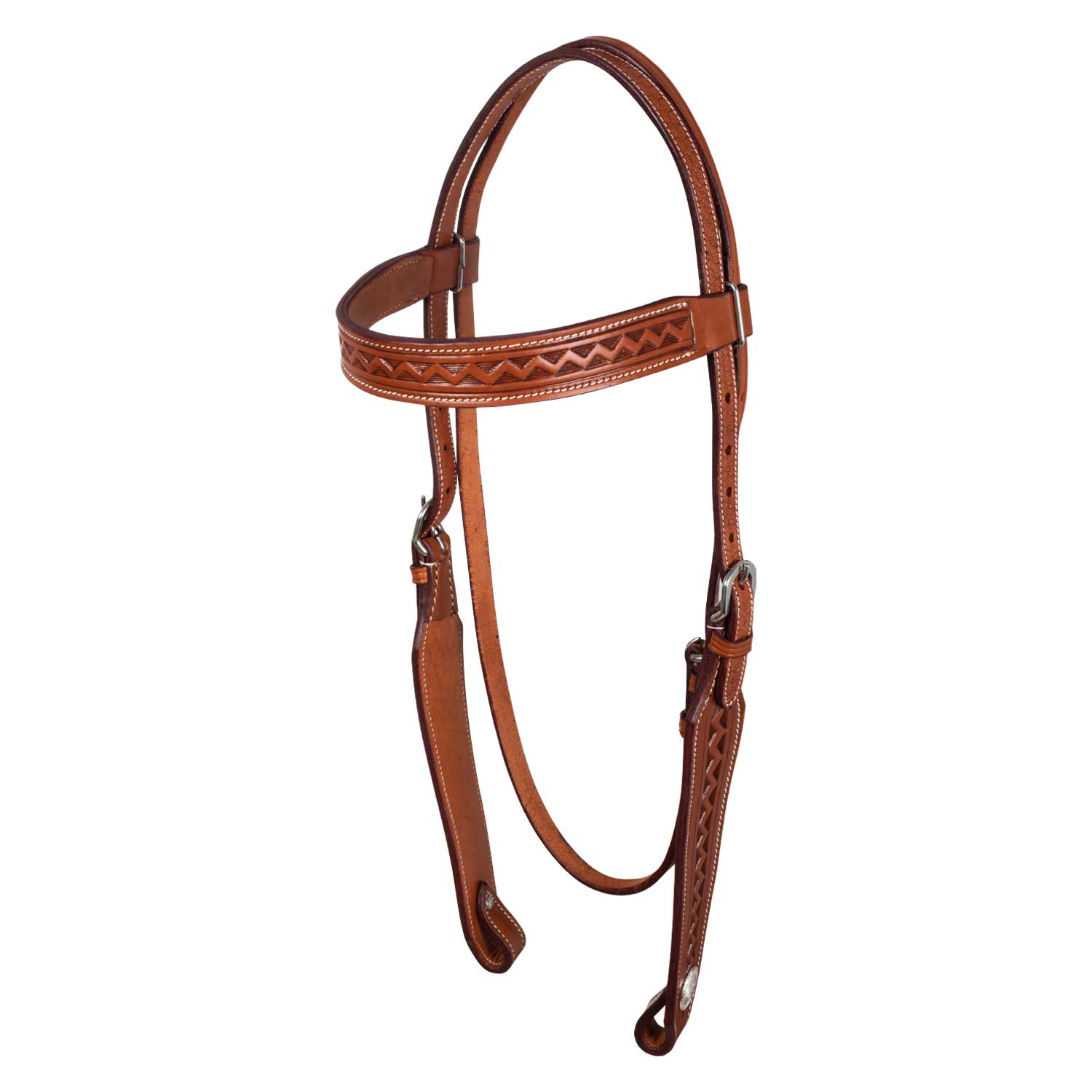 McBryan western headstall border stamp MBH01000