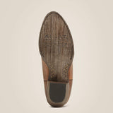 Ariat desert holly almond toe western boot for ladies