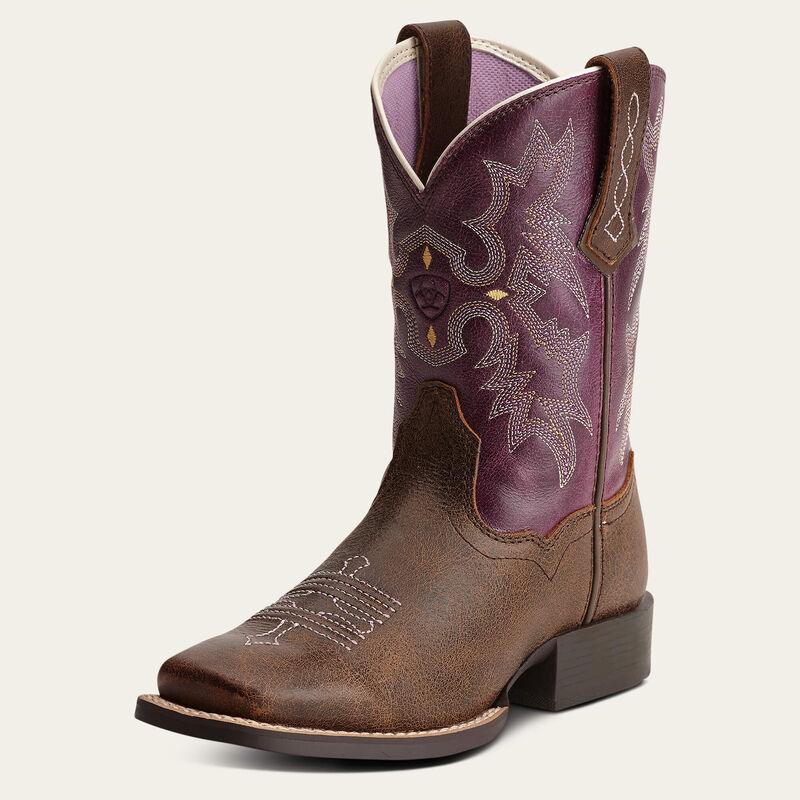 Ariat kids tombstone western boot