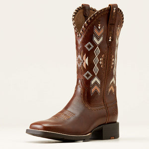 Ariat round up skyler western boot for ladies