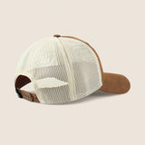 Ariat floral leather patch cap for ladies