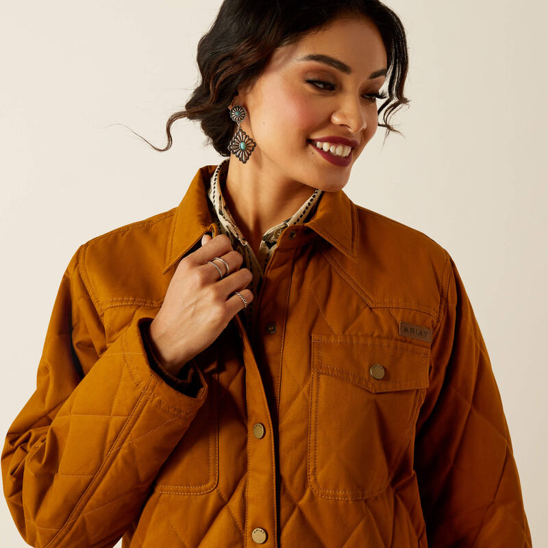 Ariat quilted barn jacket for ladies