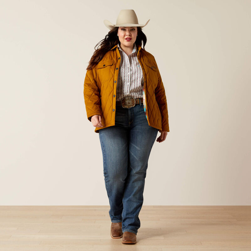 Ariat quilted barn jacket for ladies