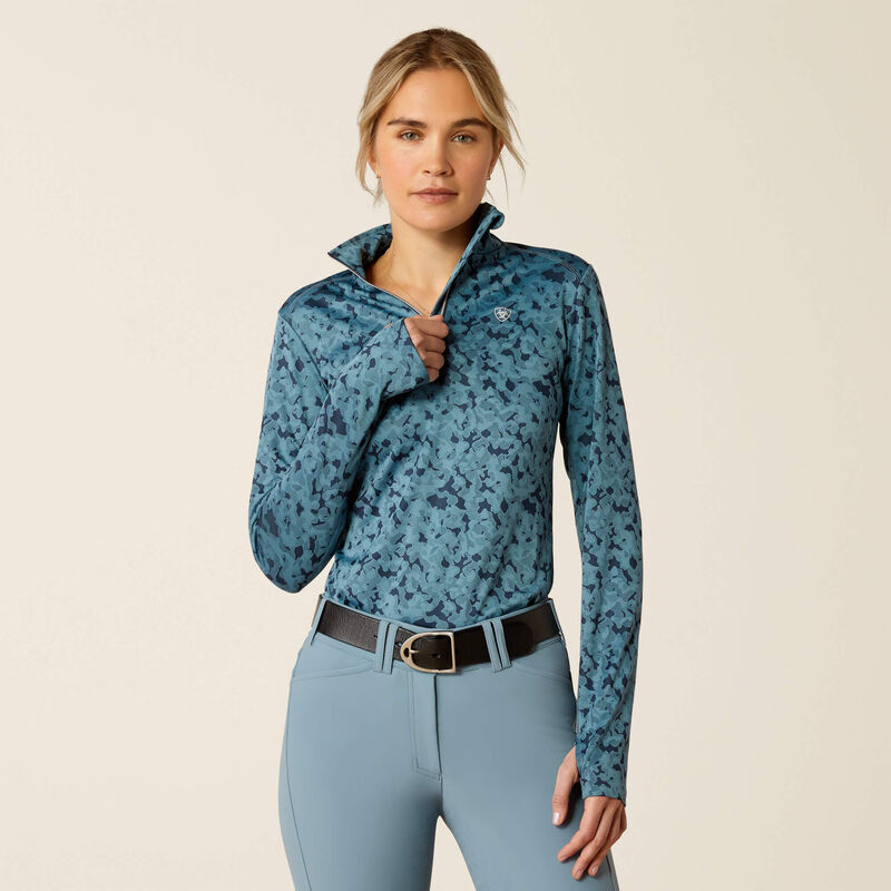 Ariat prophecy 1/4 zip baselayer for ladies