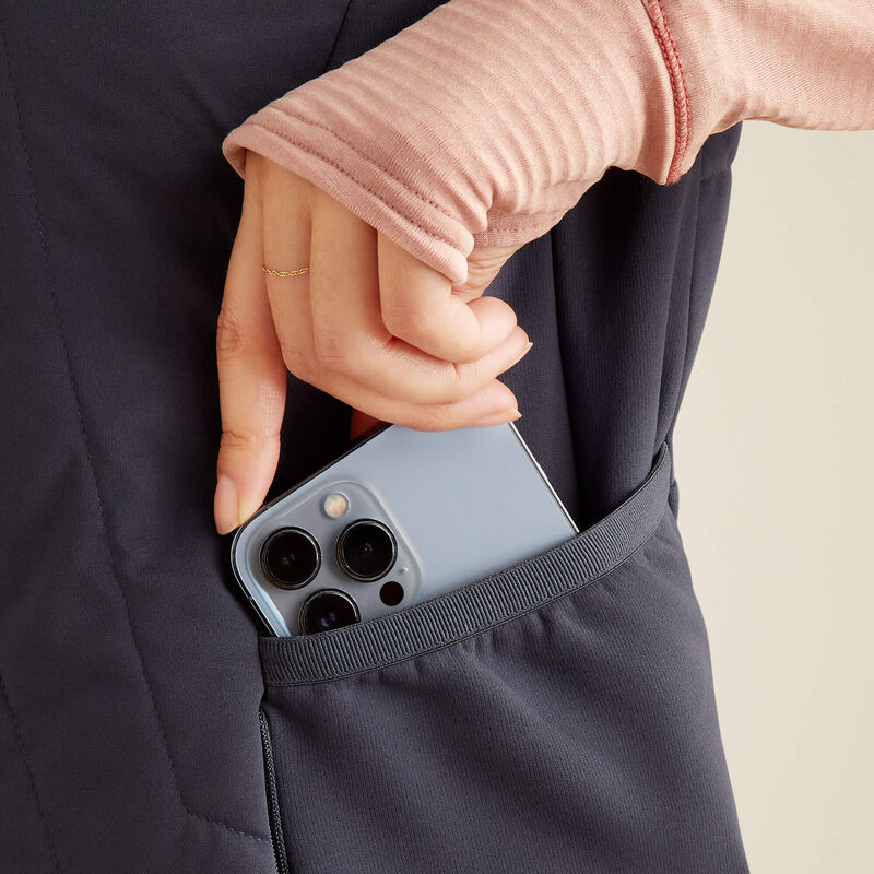 Ariat venture full zip vest for ladies