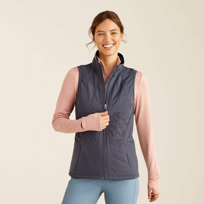Ariat venture full zip vest for ladies