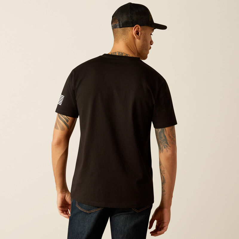 Ariat shield flag T- shirt for men