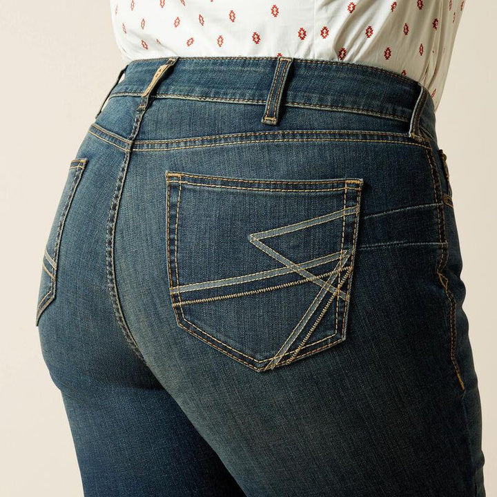 Ariat mid rise sonia boot cut jean for ladies