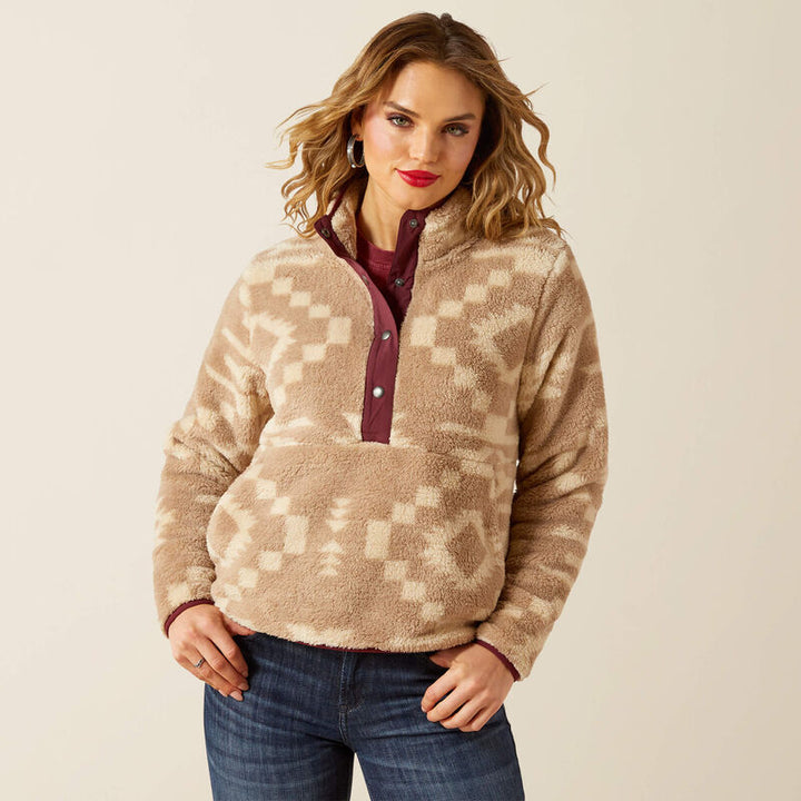 Ariat berber snap front pull pour dames