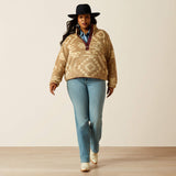 Ariat berber snap front sweatshirt for ladies