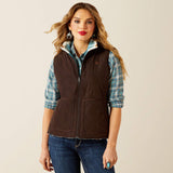 Ariat dilon 2.0 reversible insulated gilet for ladies