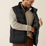 Ariat ultra puff down vest for men