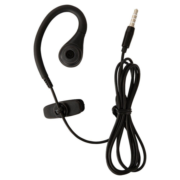 Whis flexible earpiece with cap