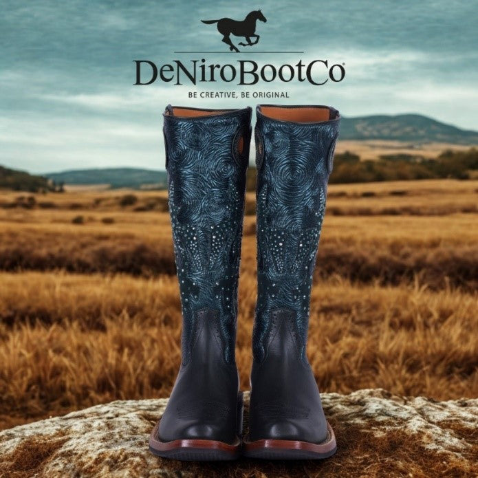 De Niro Western boots cutter jo green