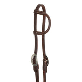 Lakota one ear leather headstall