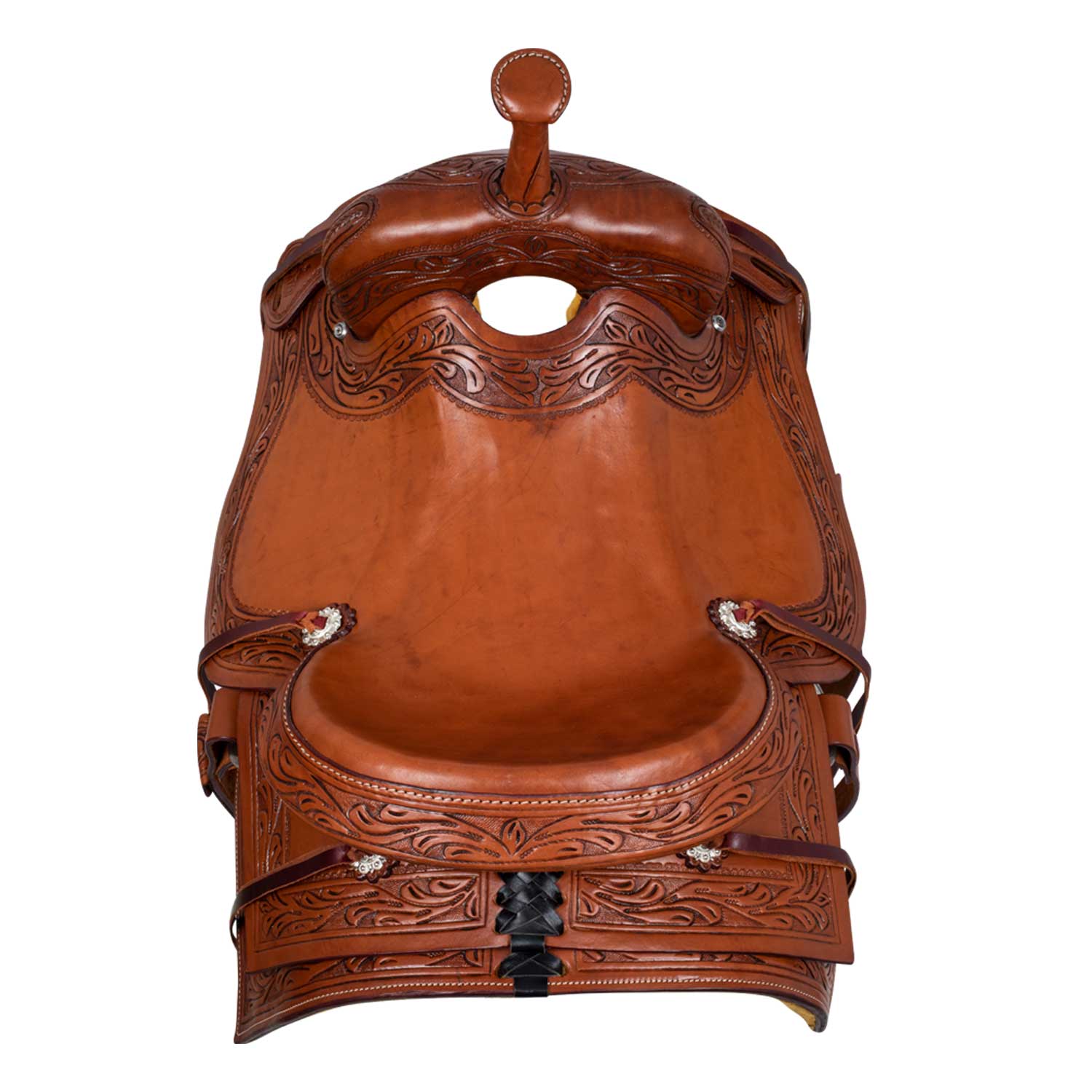 McBryan border stamp team penning saddle MBH08012