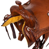 McBryan border stamp team penning saddle MBH08012