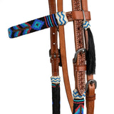 Pool's western beaded embrodery bridle