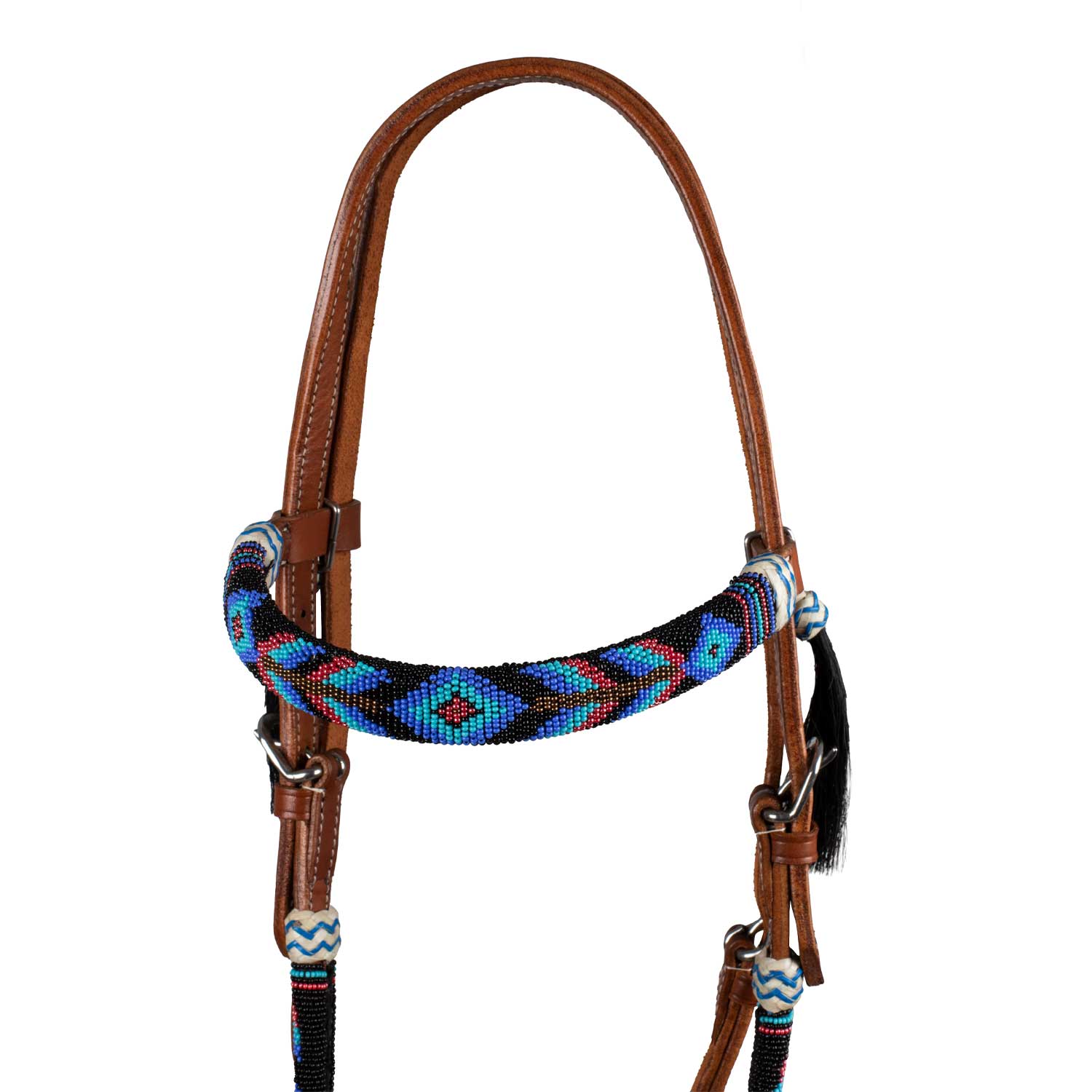 Pool's western beaded embrodery bridle