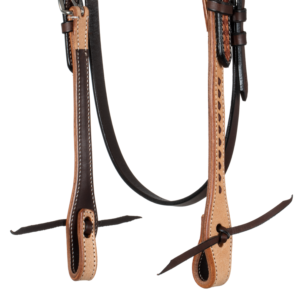 Pool's 2 tone western bridle