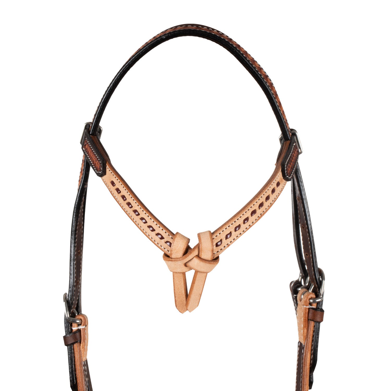 Pool's 2 tone futurity western bridle