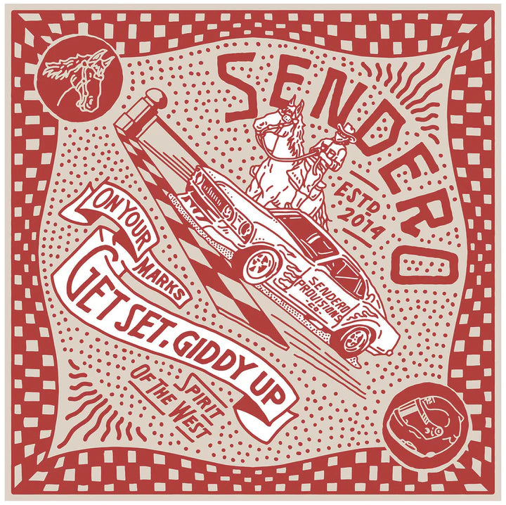 Sendero giddy up bandana