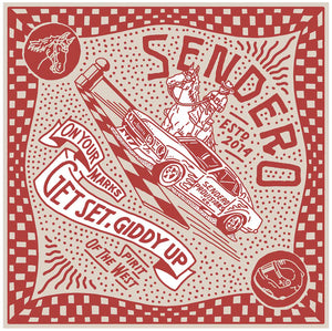 Sendero giddy up bandana