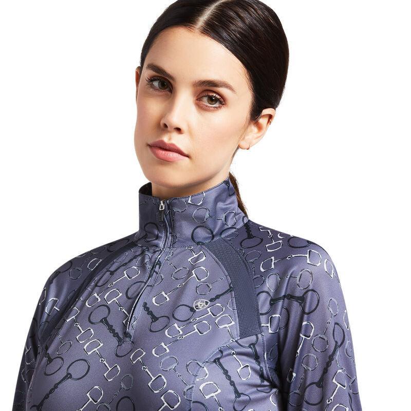 Ariat sunstopper 2.0 1/4 zip baselayer for ladies - HorseworldEU