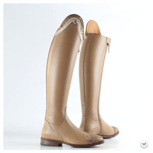 De Niro Bellini dressage boots tortora - HorseworldEU