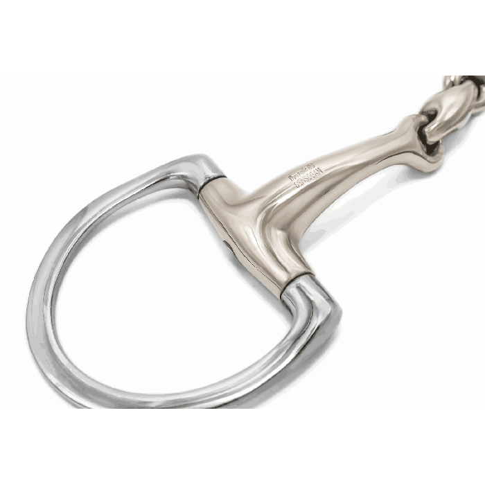 Herm. Sprenger Dynamic RS WH ultra eggbut bit with D-shaped rings 16 mm double jointed Sensogan 40428 - HorseworldEU