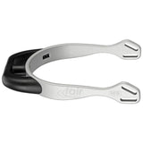 Herm. Sprenger fairRider spurs - aluminium, neck 20mm silver round flattened 47632 Herm. Sprenger