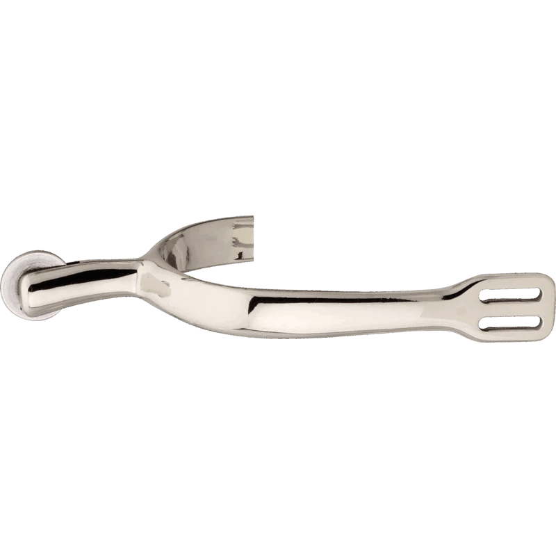 Herm. Sprenger HS-Dressage spurs for ladies - German Silver highly polished, 45 mm flat 47179 - HorseworldEU