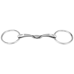 Sprenger SATINOX loose ring snaffle 14 mm double jointed - Stainless steel 40464 Herm. Sprenger