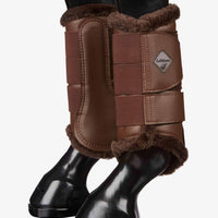 LeMieux Fleece Edged mesh brushing boots - HorseworldEU