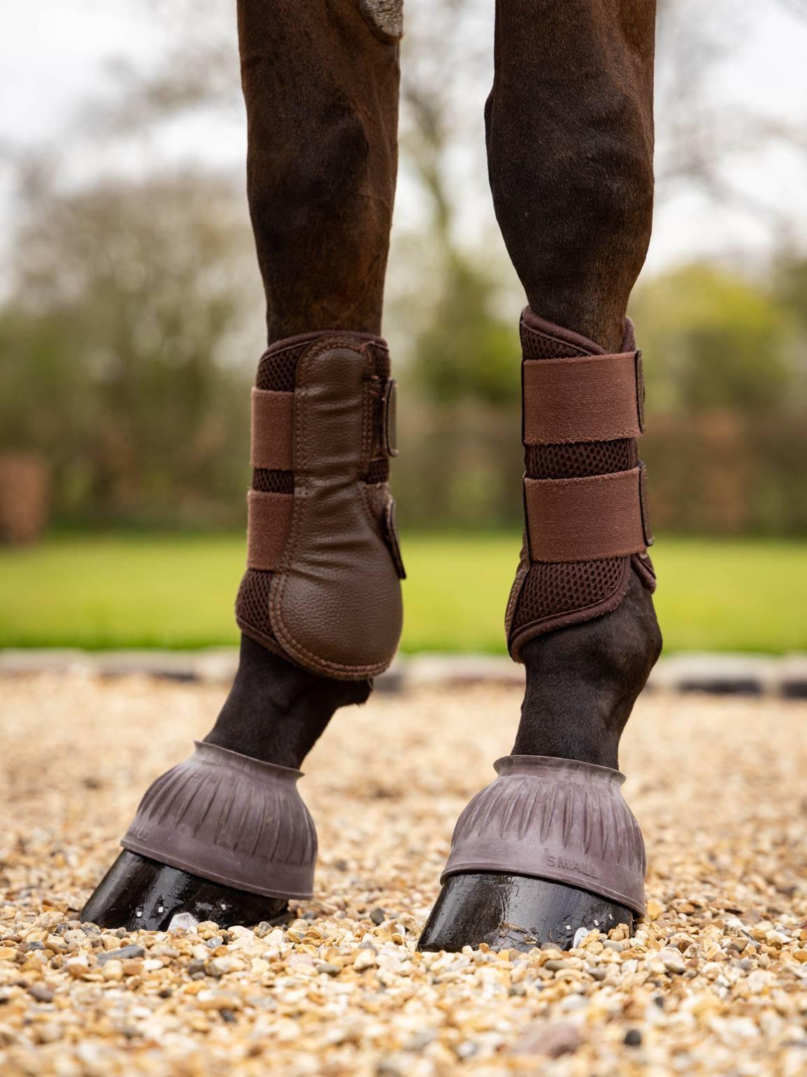 LeMieux rubber pull on over reach boots - HorseworldEU