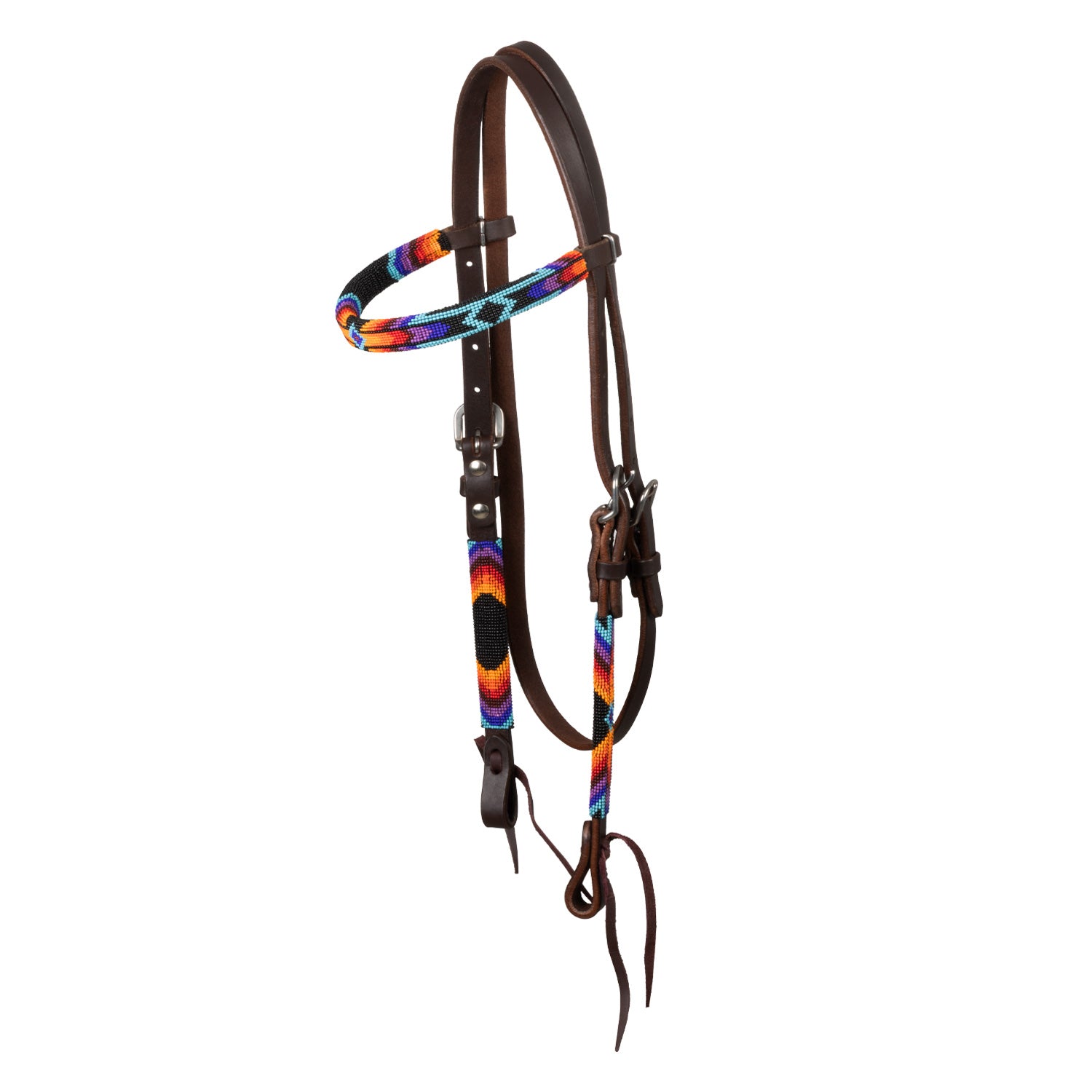 Pool's serape kralen geolied western hoofdstel