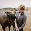 American hat makers Cyclone | Heren lederen cowboyhoed