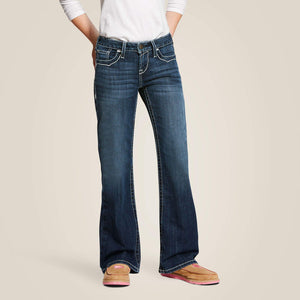 Ariat entwined boot cut jeans voor kinderen