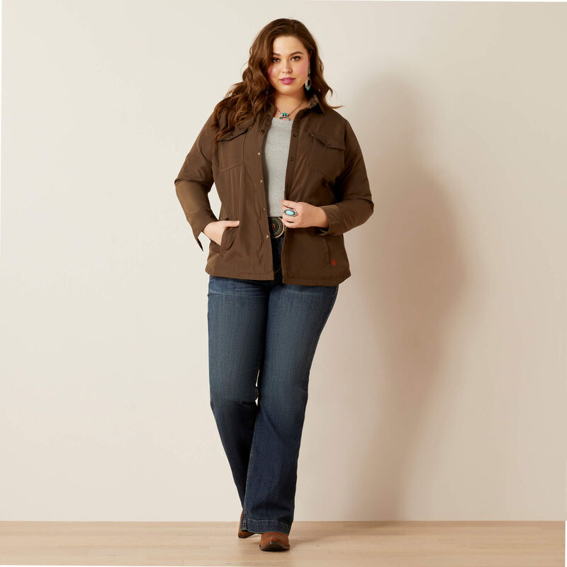Ariat dilon shirt jacket for ladies