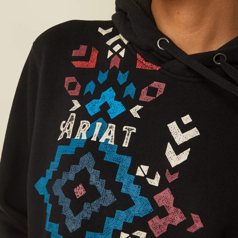 Ariat REAL Geo hoodie for ladies