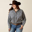 Ariat railroad stripe western shirt voor dames