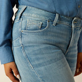 Ariat perfect rise yara straight leg jean voor dames