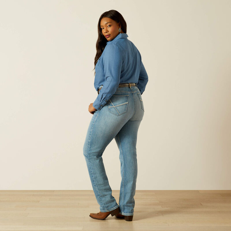 Ariat perfect rise yara straight leg jean voor dames