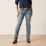 Ariat perfect rise yara straight leg jean voor dames