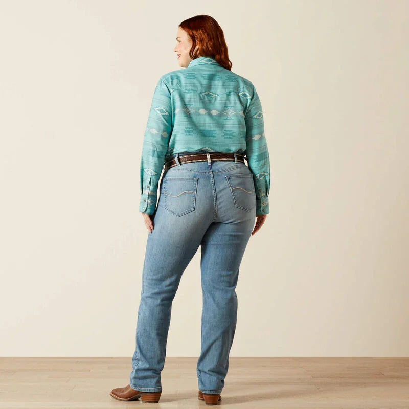 Ariat mid rise alessia straight legJean for ladies