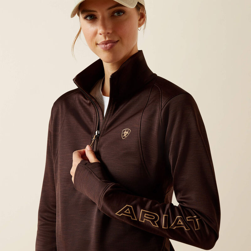 Ariat team EQ 1/2 zip pullover for ladies